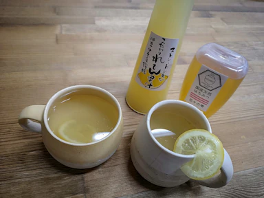 我が家のブーム。養蜂家が作るハチミツレモン