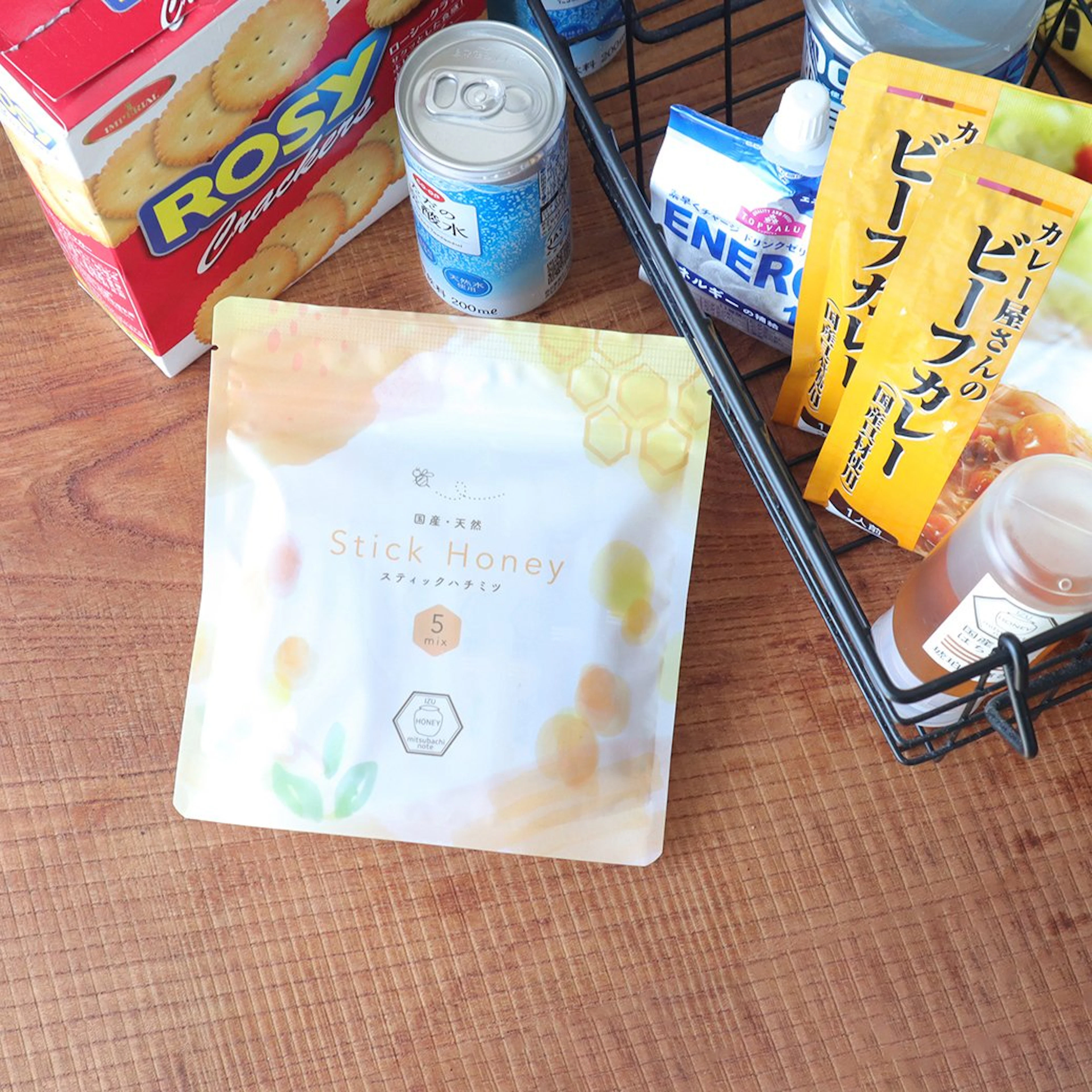 【防災の日】もしもの備えに!スティックハチミツ