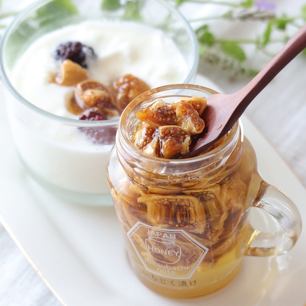 いちじく漬けハチミツ みつばちのーと